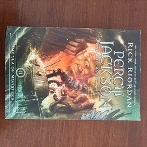Percy Jackson: The Sea of Monsters (Book 2) by Rick Riordan - Paperback